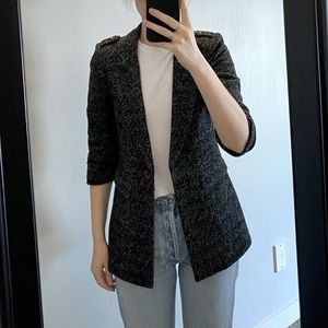 3/4 Length Relaxed Fit Blazer